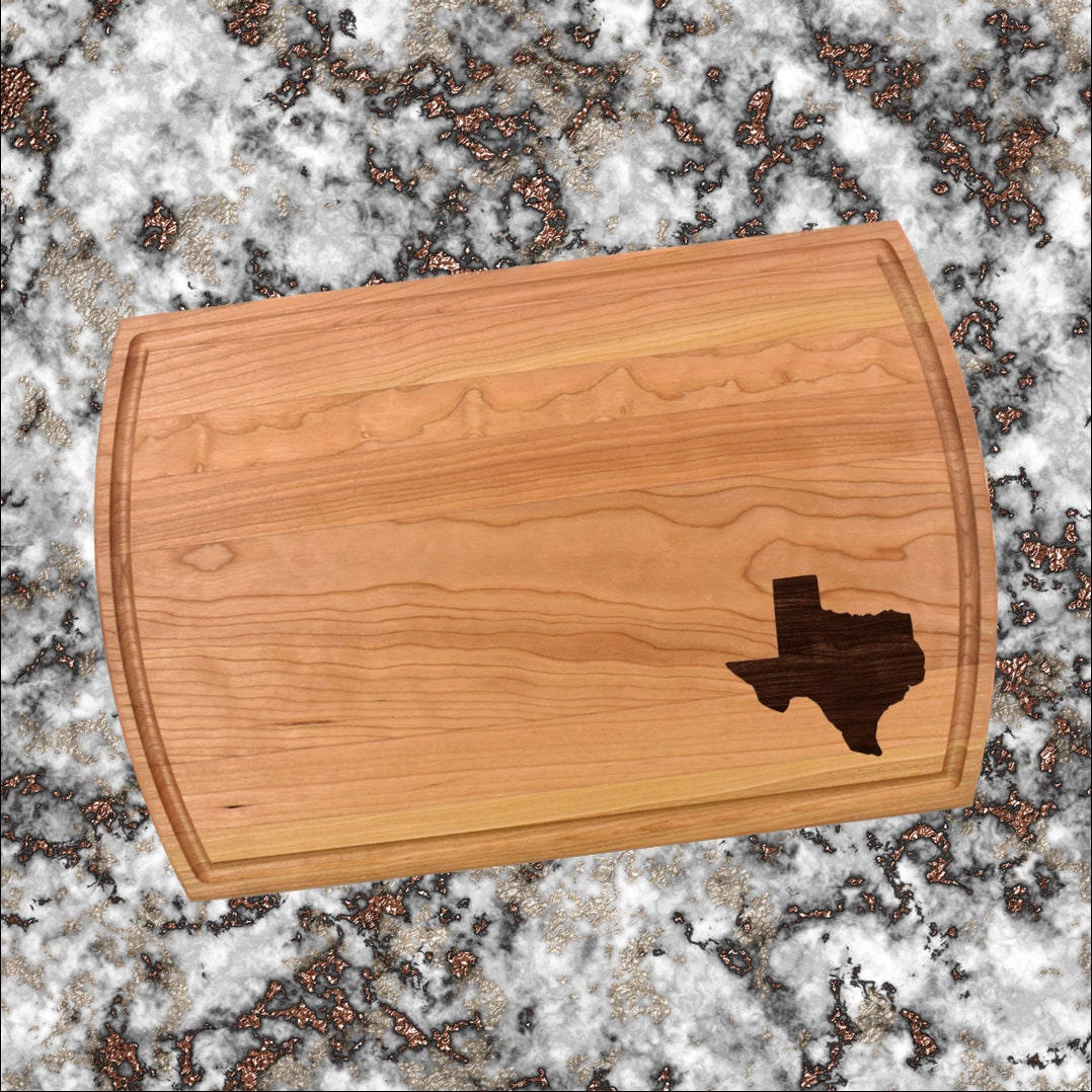 Texas Cutting Board | Choose Your State Charcuterie Board | Custom Serving Tray | Personalized Gift | Wedding Anniversary Gift