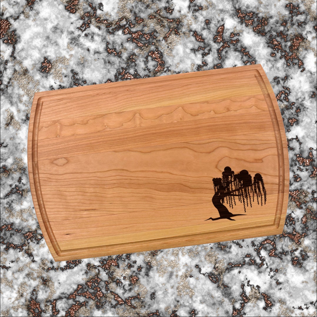 Willow Tree Cutting Board | Willow Charcuterie Board | Custom Serving Tray | Personalized Marriage Gift | Wedding Anniversary Gift