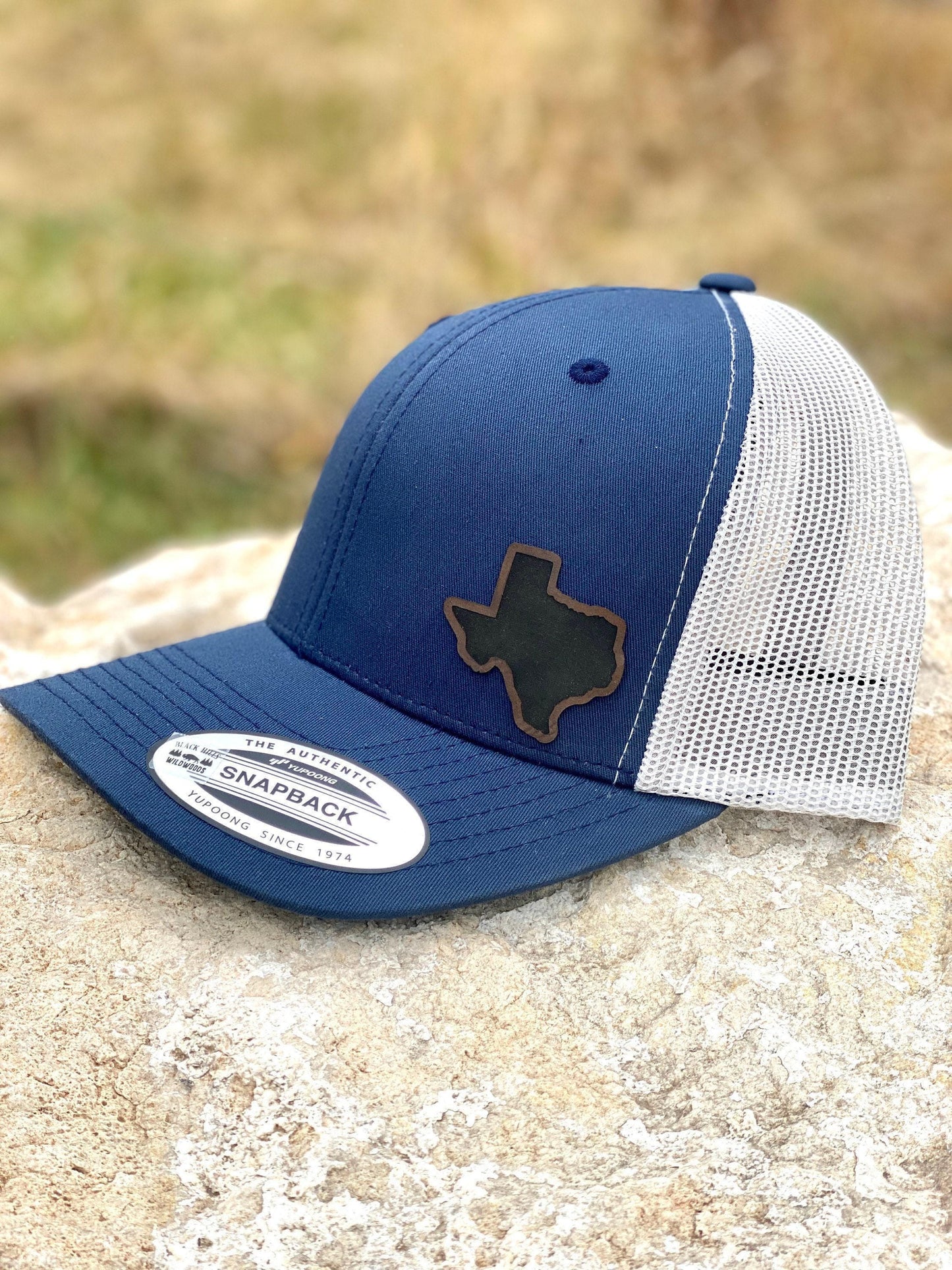 Tennessee State Outline Hat β Snapback Trucker Hat with Leatherette Patch β Tennessee Pride Cap β TN State Hat β Southern Gift for Him