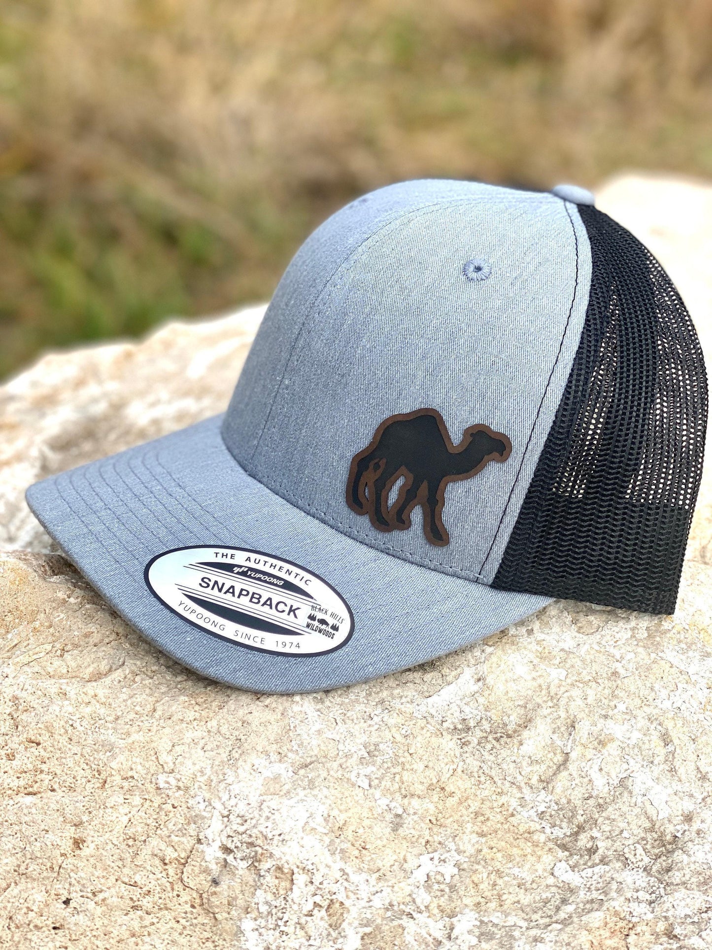 Camel Hat – Trucker or Snapback Cap with Camel Design – Funny Animal Hat for Desert Lovers, Hump Day Fans, and Adventure Seekers
