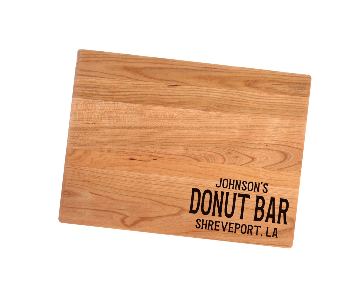 Donut Bar Cutting Board – Fun Kitchen or Wedding Dessert Table Sign, Personalized Charcuterie Board for Donut Lovers