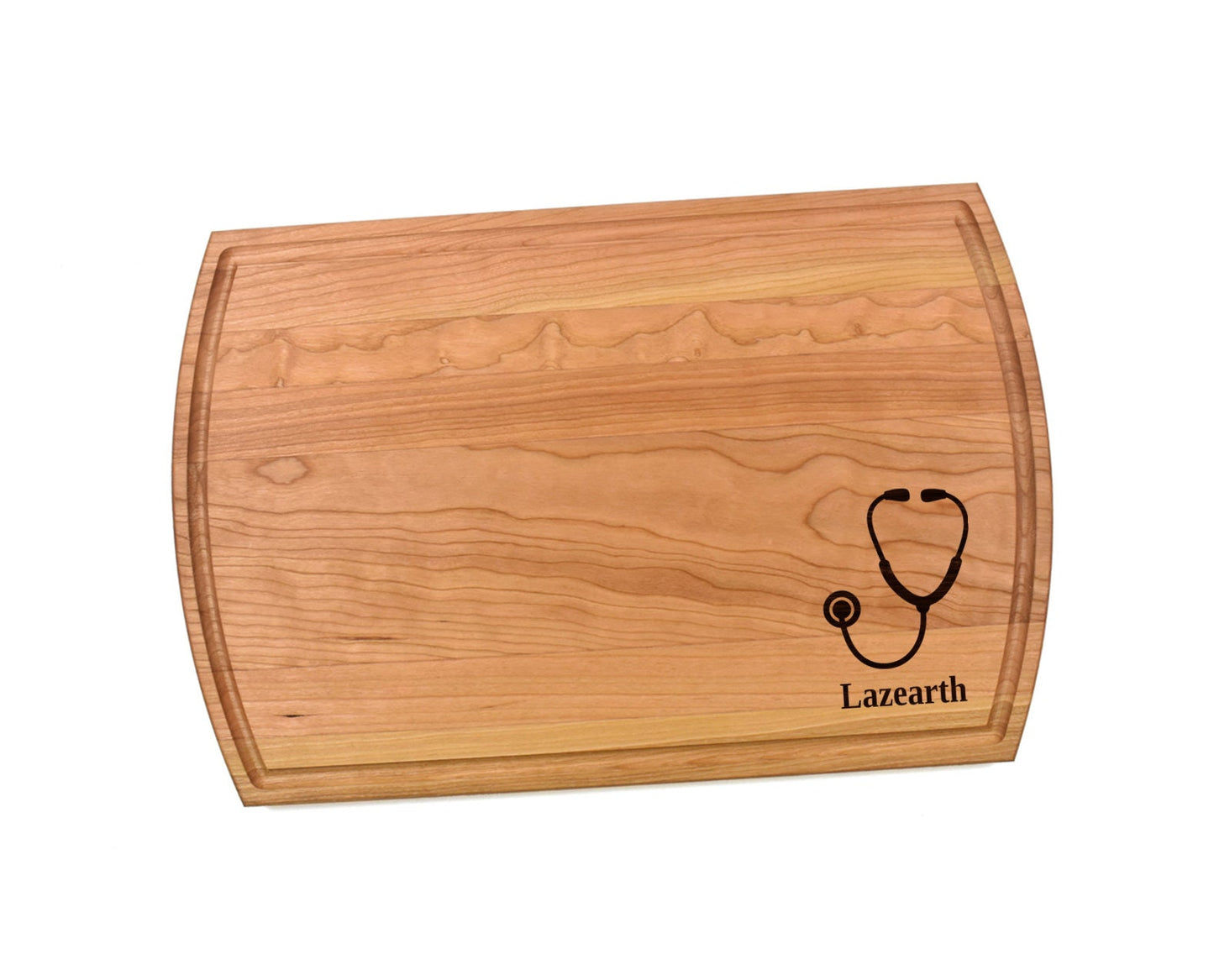 Stethoscope Cutting Board | Doctor Nurse Charcuterie Board | Custom Serving Tray | Personalized Doctor Gift | Medical Tray