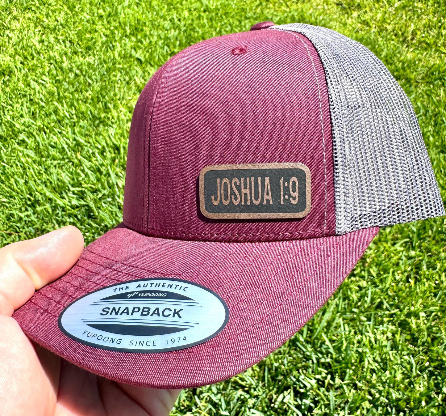 Psalm 23:4 Trucker Hat – Christian Snapback Cap, Bible Verse Hat, Faith Gift, Walk Through the Valley Hat, You Choose Verse