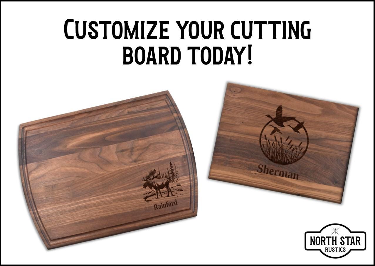 Raccoon Cutting Board | Trash Panda Charcuterie Board | Custom Serving Tray | Personalized Wildlife Gift | Wedding Anniversary Gift