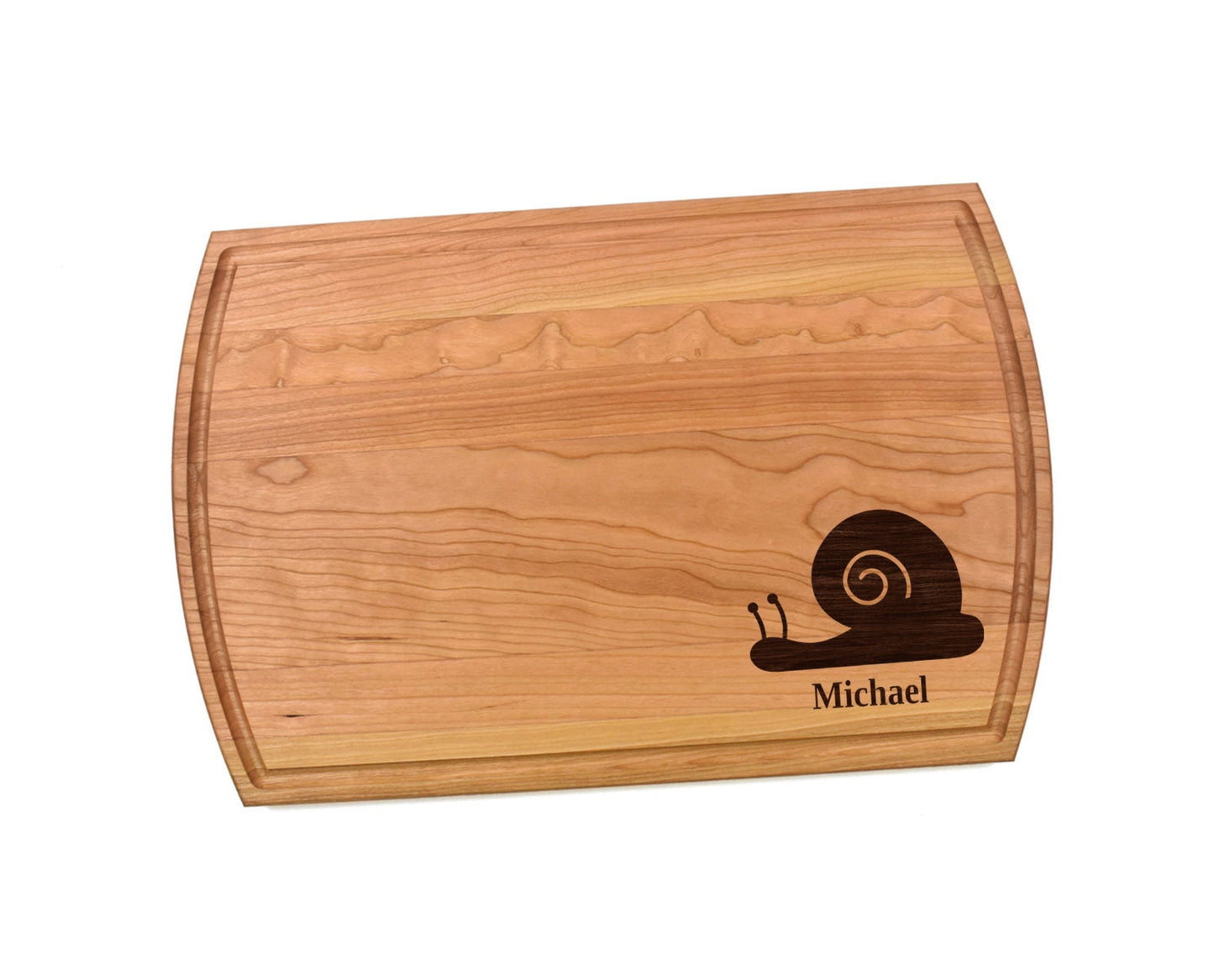 Snail Cutting Board | Garden Charcuterie Board | Custom Serving Tray | Personalized Garden Gift | Wedding Anniversary Gift