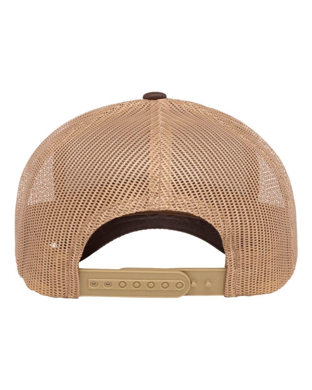 Grandad Hat – Snapback Trucker Hat with Engraved Patch, Gift for Grandfather, Rustic Mesh Cap, Cool Grandpa Trucker Hat
