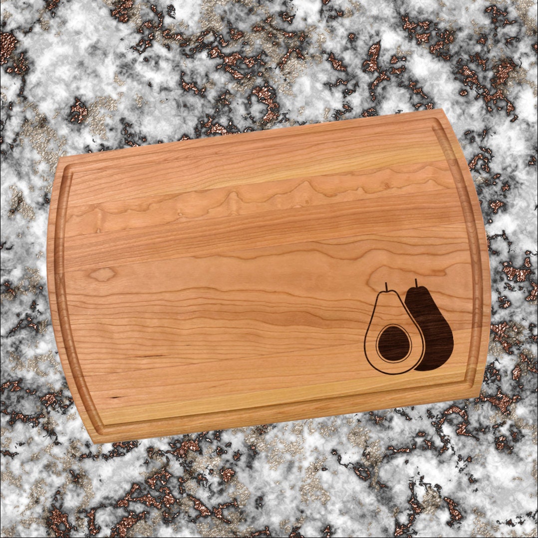 Avocado Cutting Board | Guacamole Charcuterie Board | Custom Serving Tray | Personalized Mexican Food Gift | Kitchen Cutting Gift