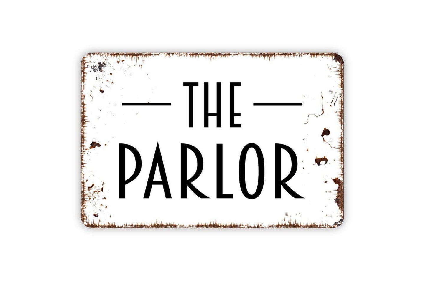 The Parlor Sign - Metal Wall Art - Indoor or Outdoor
