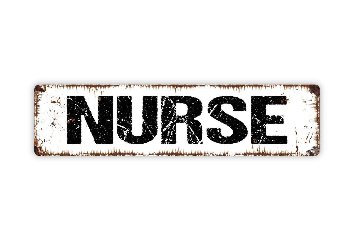 Nurse Sign - Nurses Office Station Doctor's Office Pharmacy Vinyl Sticker Or Street Metal Sign or Door Name Plate Plaque