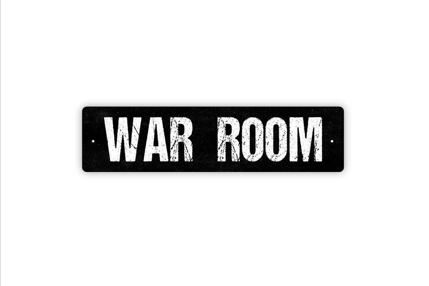 War Room Sign Metal or Vinyl Sticker | Prayer Room Sign | Christian Wall Decor | Rustic Farmhouse Faith Sign | Church or Home Worship Art