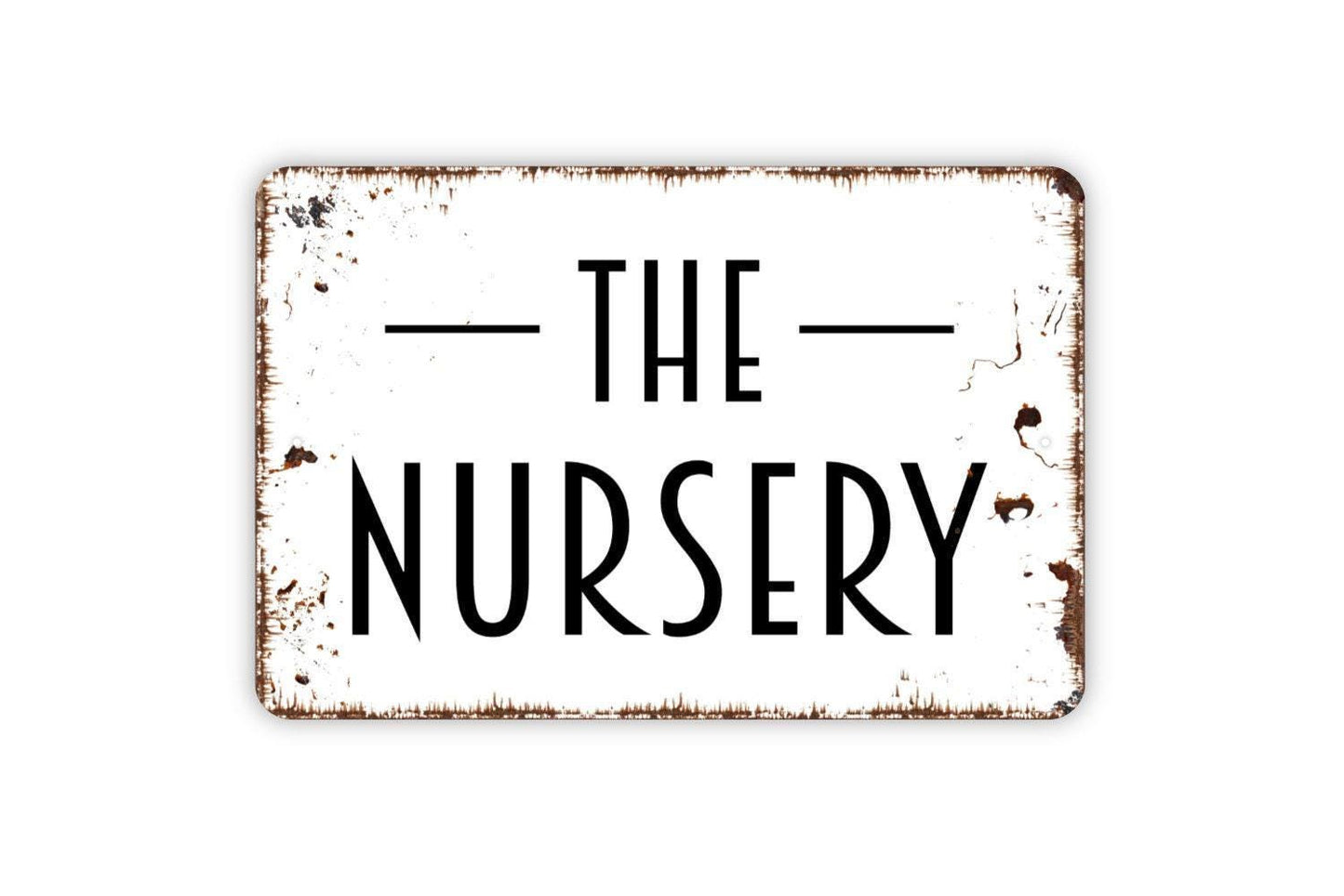 The Nursery Sign - Metal Wall Art - Indoor or Outdoor