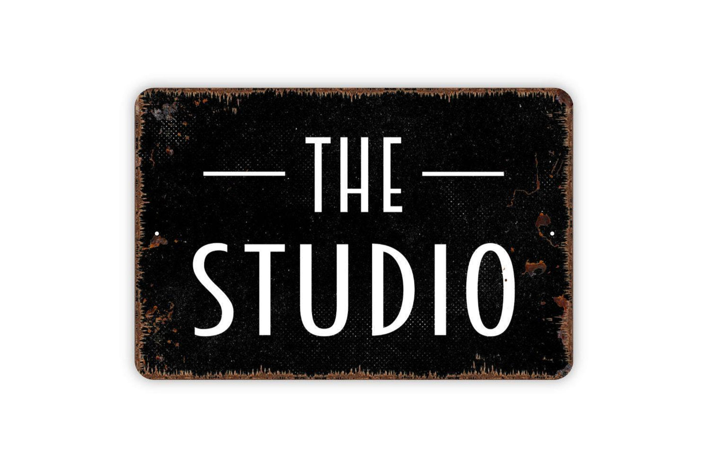 The Studio Sign - Metal Sign, Custom Farmhouse Kitchen Wall Metal Sign