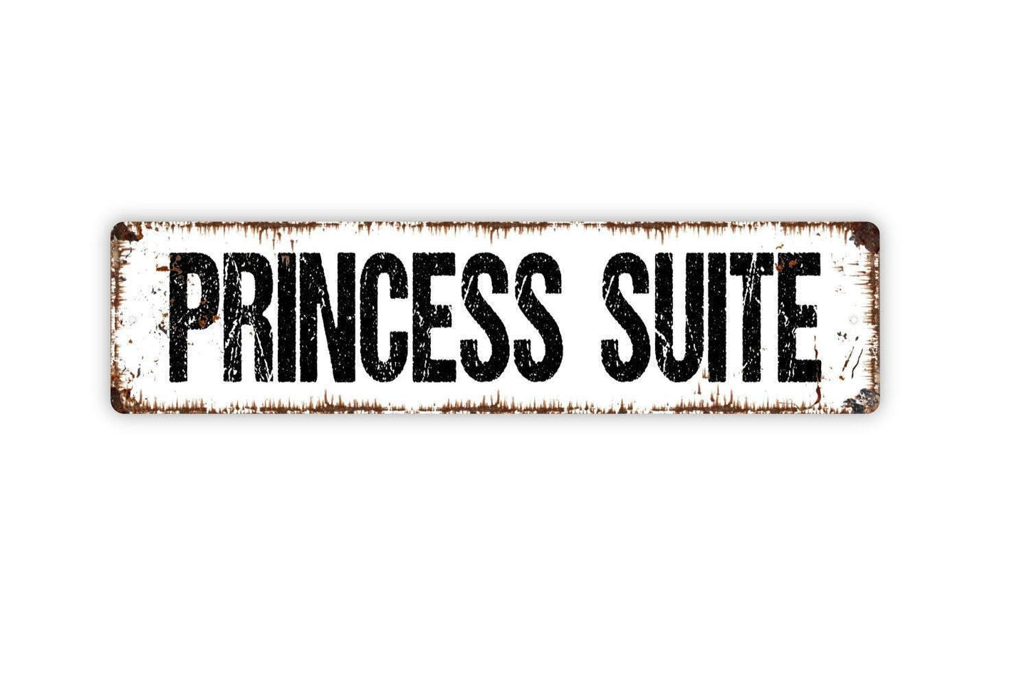 Princess Suite Sign - Girls Room Gals Cruise Girls Only Vinyl Sticker Or Street Metal Sign or Door Name Plate Plaque
