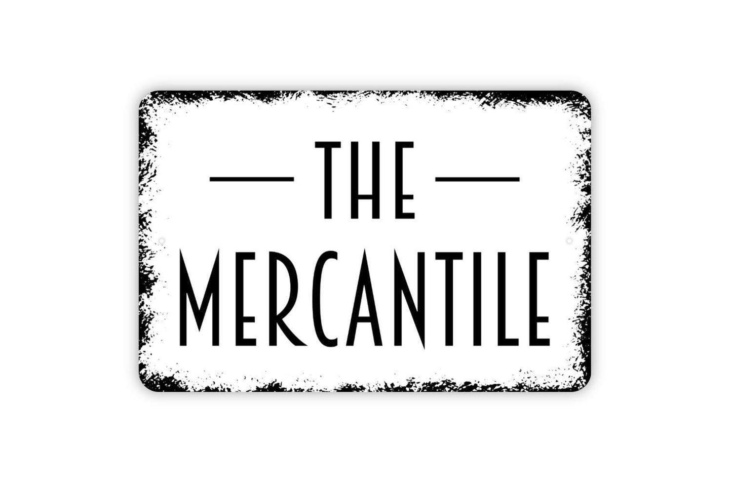 The Mercantile Sign - Metal Indoor or Outdoor Wall Art