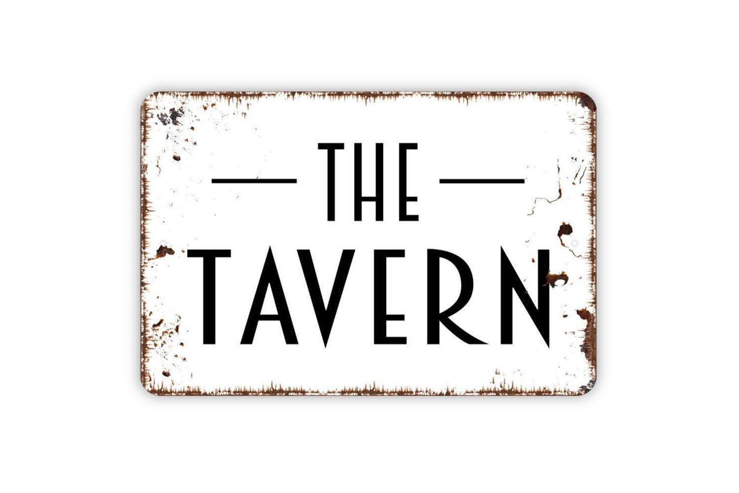 The Tavern Sign - Kitchen Metal Wall Art - Indoor or Outdoor