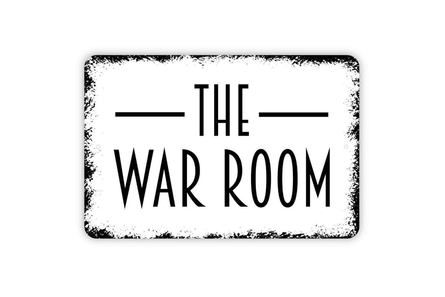 The War Room Sign - Christian Metal Indoor or Outdoor Wall Art