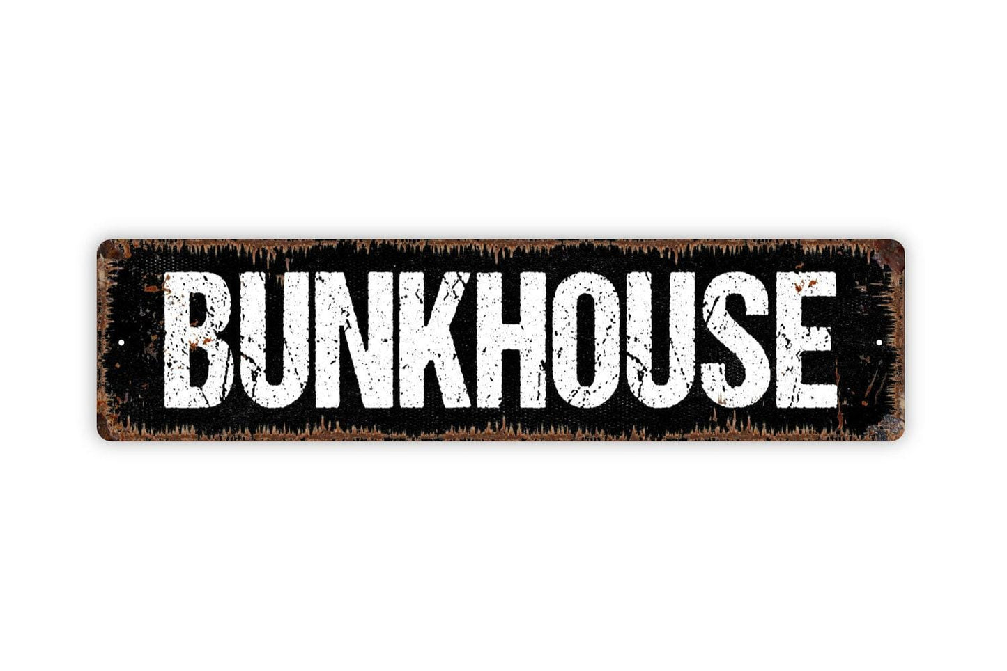 Bunkhouse Sign - Bunk Room Guest Room Kids Vinyl Sticker Or Street Metal Sign or Door Name Plate Plaque
