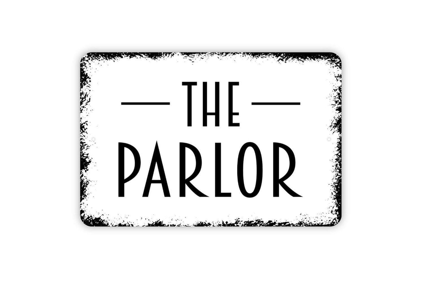 The Parlor Sign - Metal Wall Art - Indoor or Outdoor