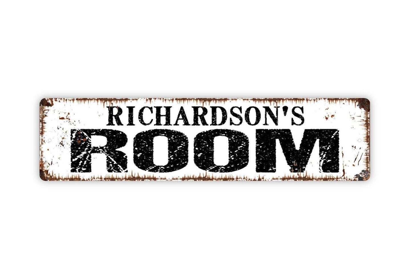 Personalized Room Sign, Custom Metal Sign, Vinyl Sticker Or Street Sign or Door Name Plate Plaque