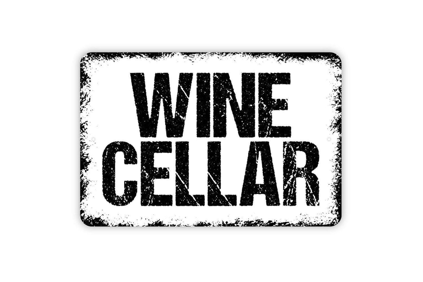 Wine Cellar Sign - Bar Metal Indoor or Outdoor Wall Art