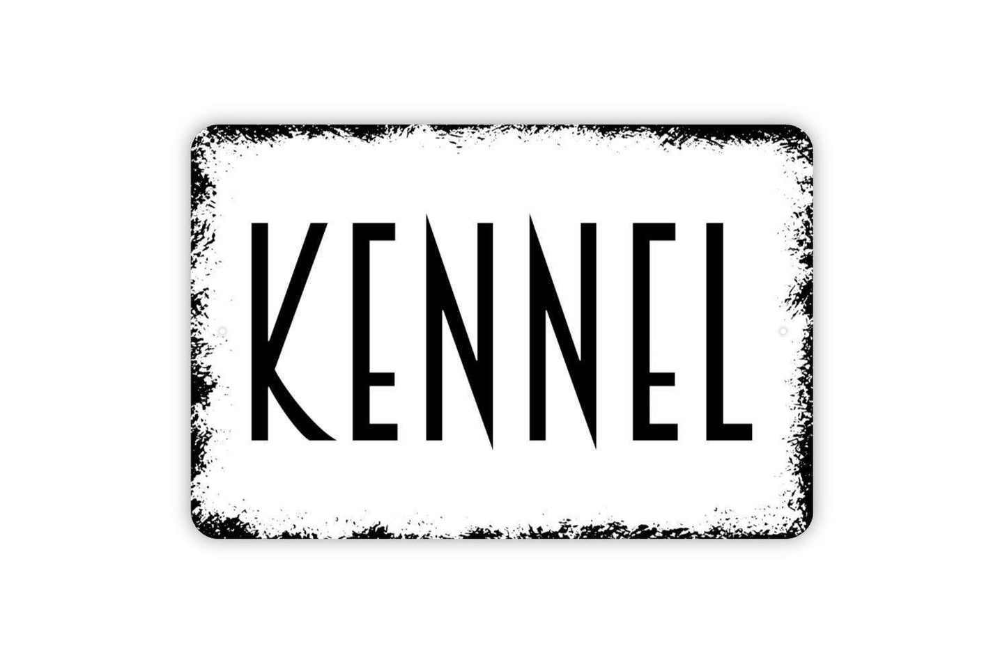 Kennel Sign - Dog Metal Indoor or Outdoor Wall Art