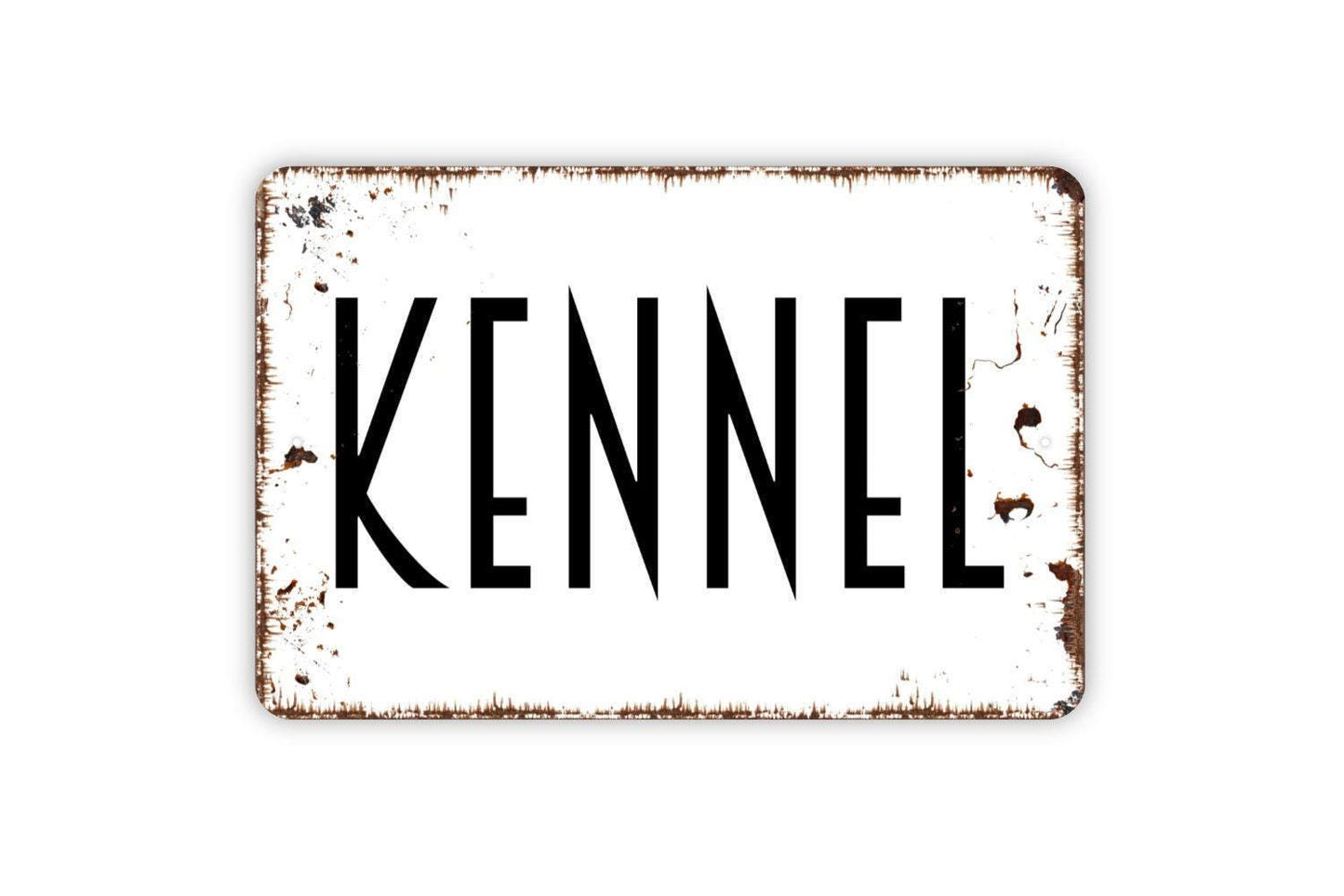 Kennel Sign - Dog Metal Indoor or Outdoor Wall Art