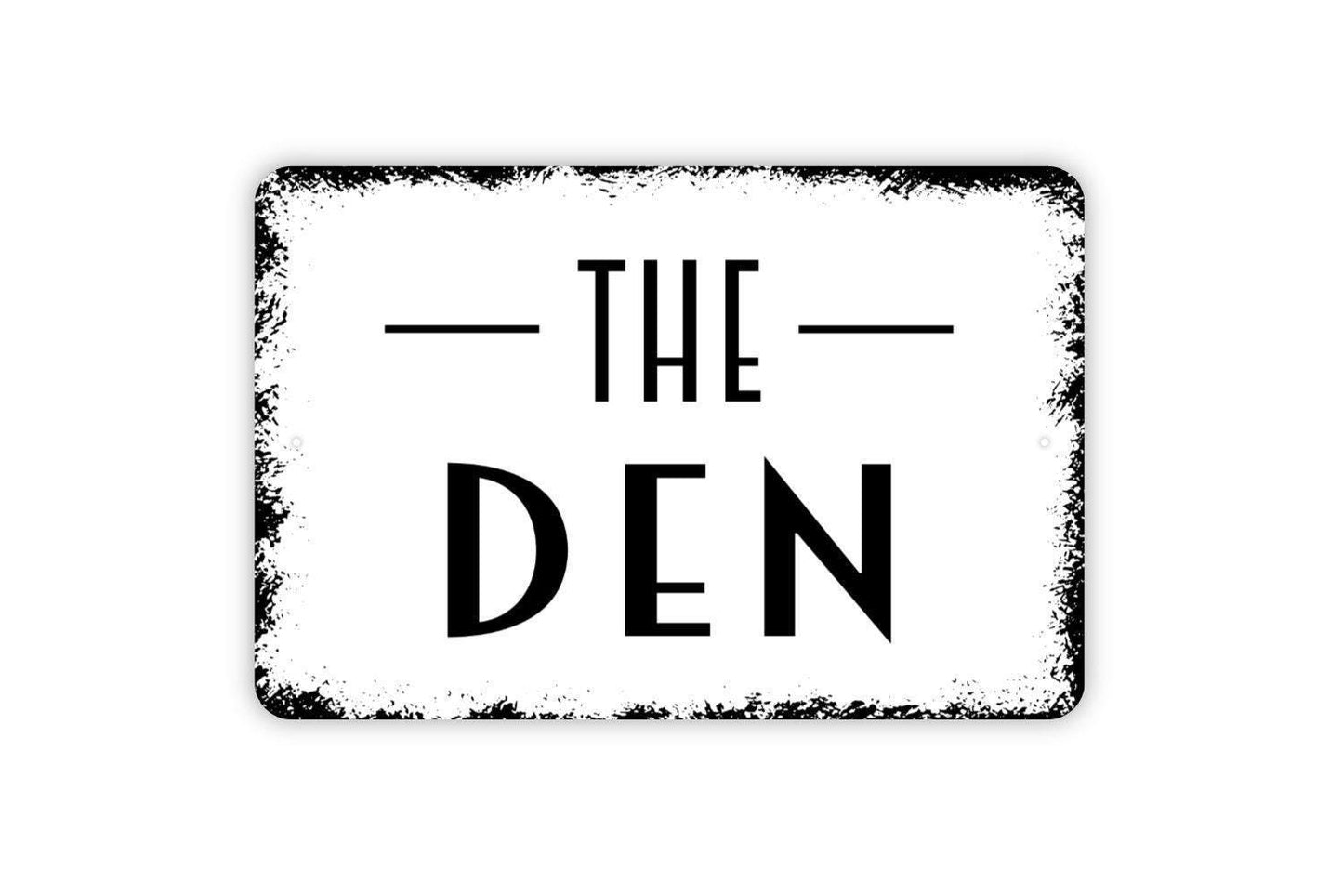 The Den Sign - Metal Indoor or Outdoor Wall Art