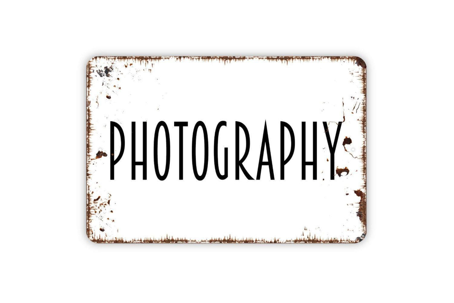 Photography Sign, Metal Sign, Custom Farmhouse Kitchen Wall Metal Sign