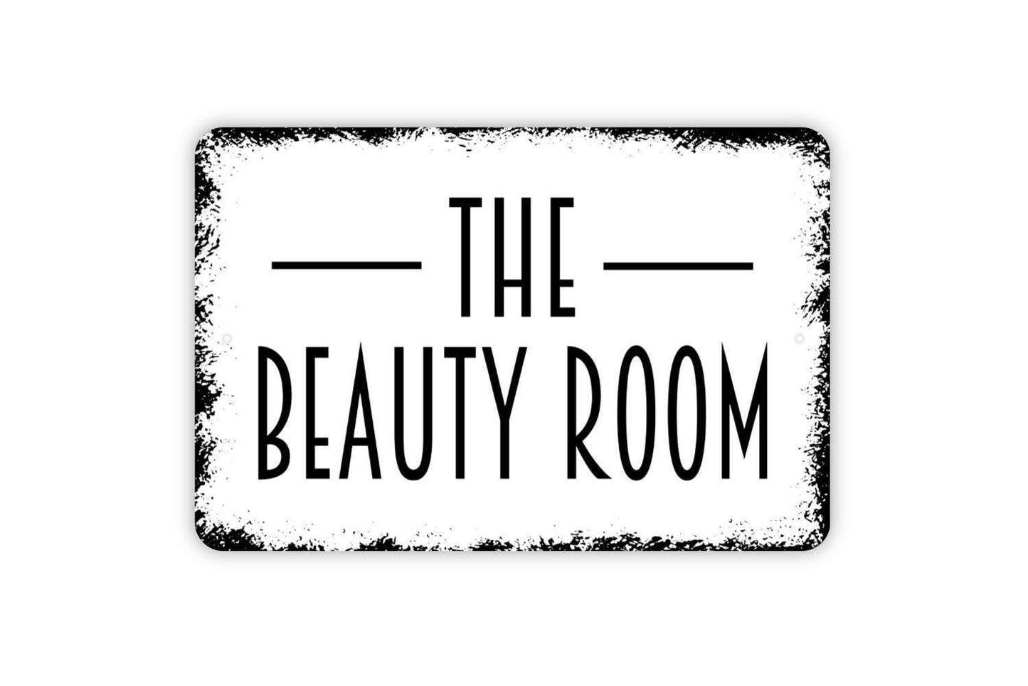 The Beauty Room - Beauty Hair Salon Metal Indoor or Outdoor Wall Art