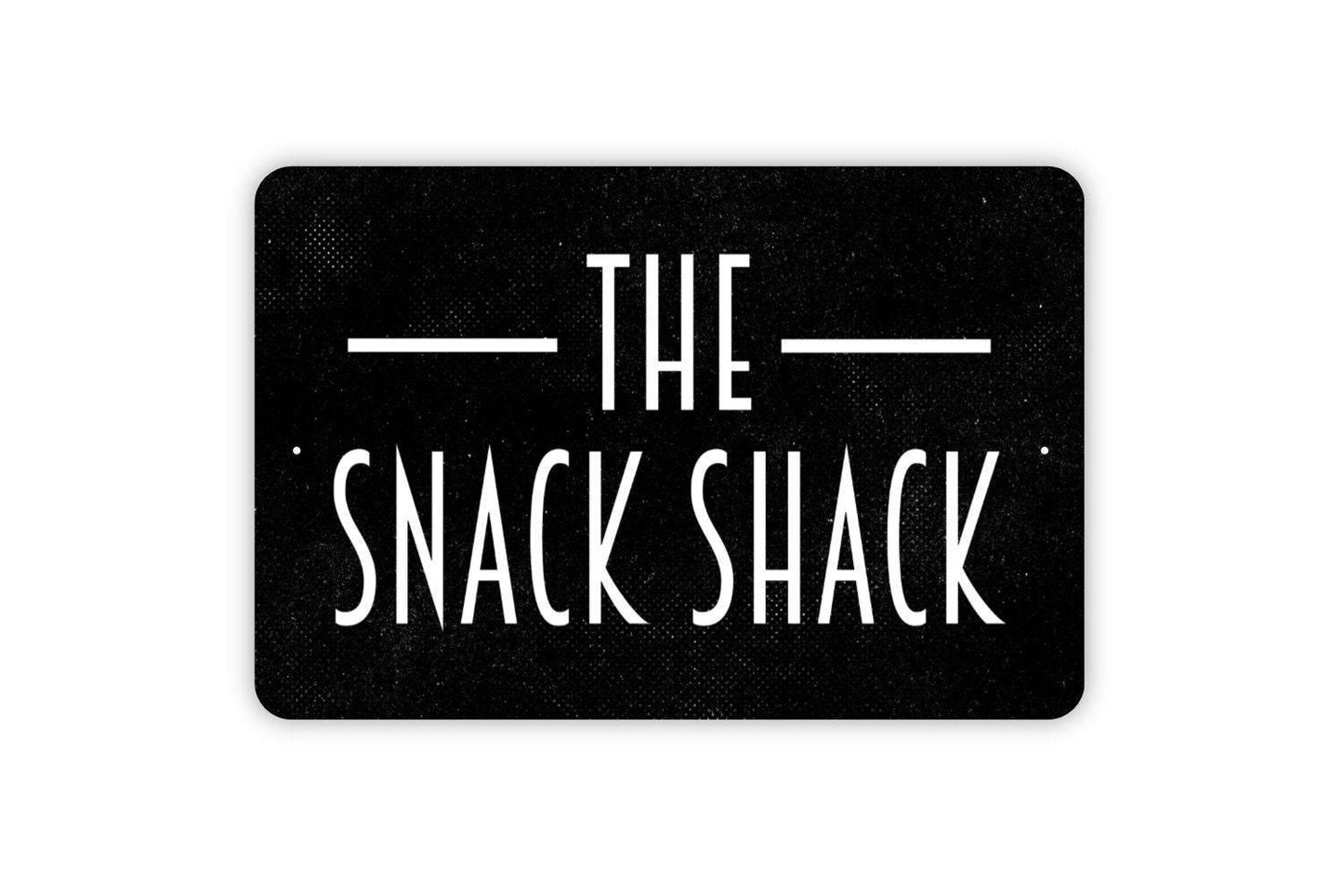 The Snack Shack Sign - Kitchen Pantry Concessions Outdoor Or Indoor Metal Wall Art