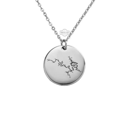 Lake of the Ozarks Necklace – Gold or Silver Lake Charm – Personalized Missouri Gift – Vacation Keepsake – Keychain Available