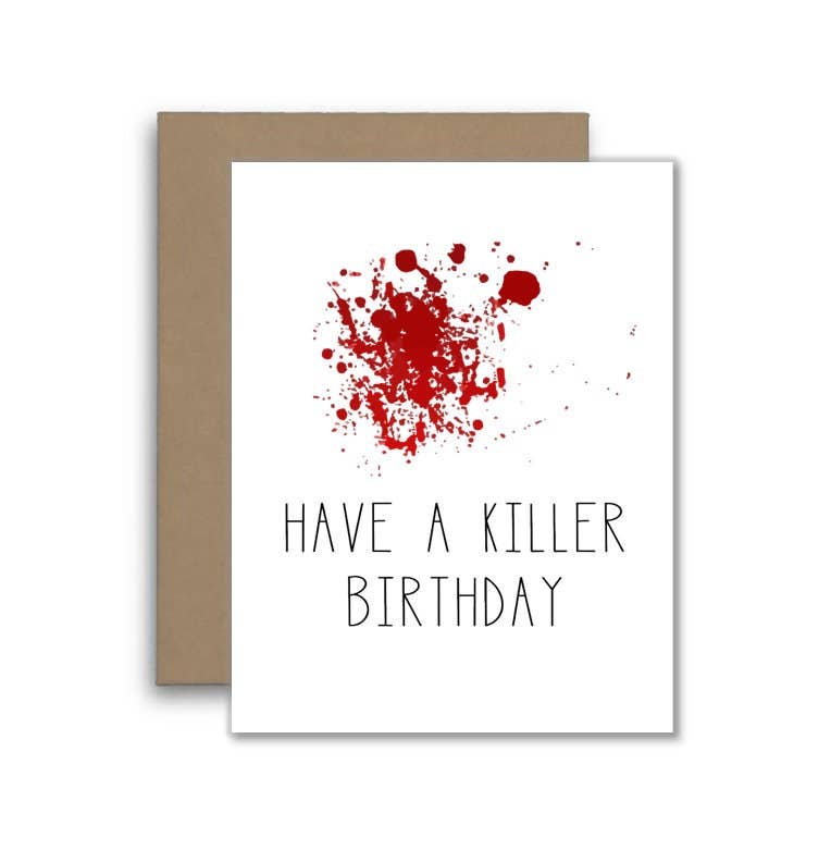 Funny True Crime TV Show Enthusiast Birthday Card