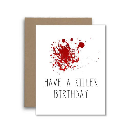 Funny True Crime TV Show Enthusiast Birthday Card