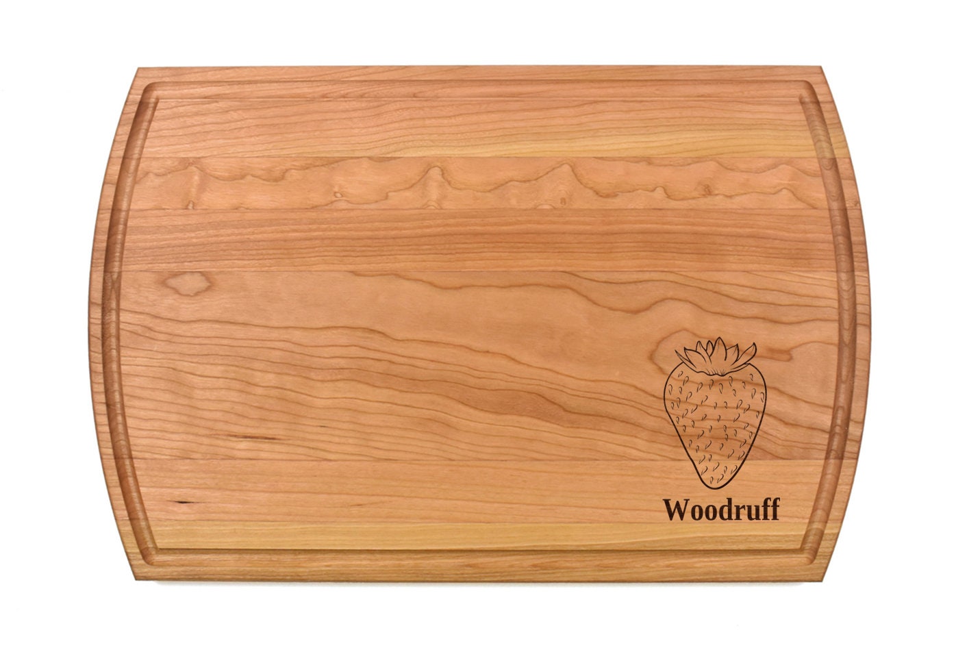Strawberry Cutting Board | Fruit Charcuterie Board | Custom Serving Tray | Personalized Fruit Gift | Kitchen Cutting Gift