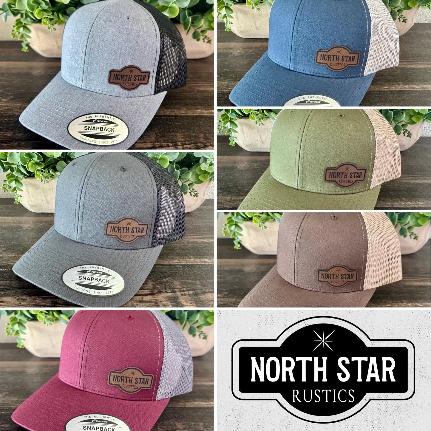 Groom Hat – Snapback Trucker Hat with Engraved Patch, Wedding Day Cap for Groom, Rustic Mesh Hat, Bachelor Party Gift Idea