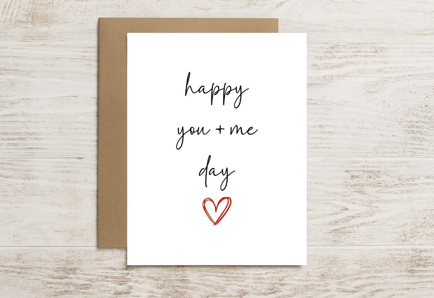 Sweet Card – Happy You and Me Day (Love & Friendship)