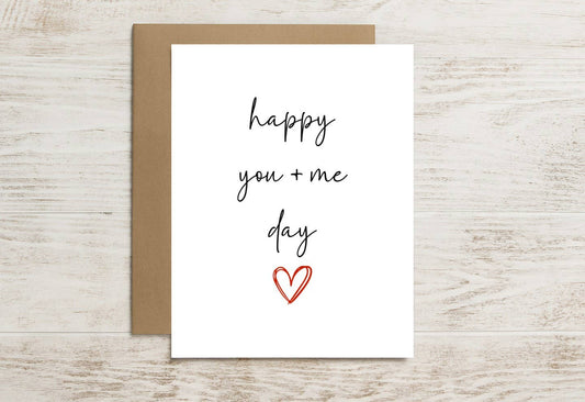 Sweet Card – Happy You and Me Day (Love & Friendship)