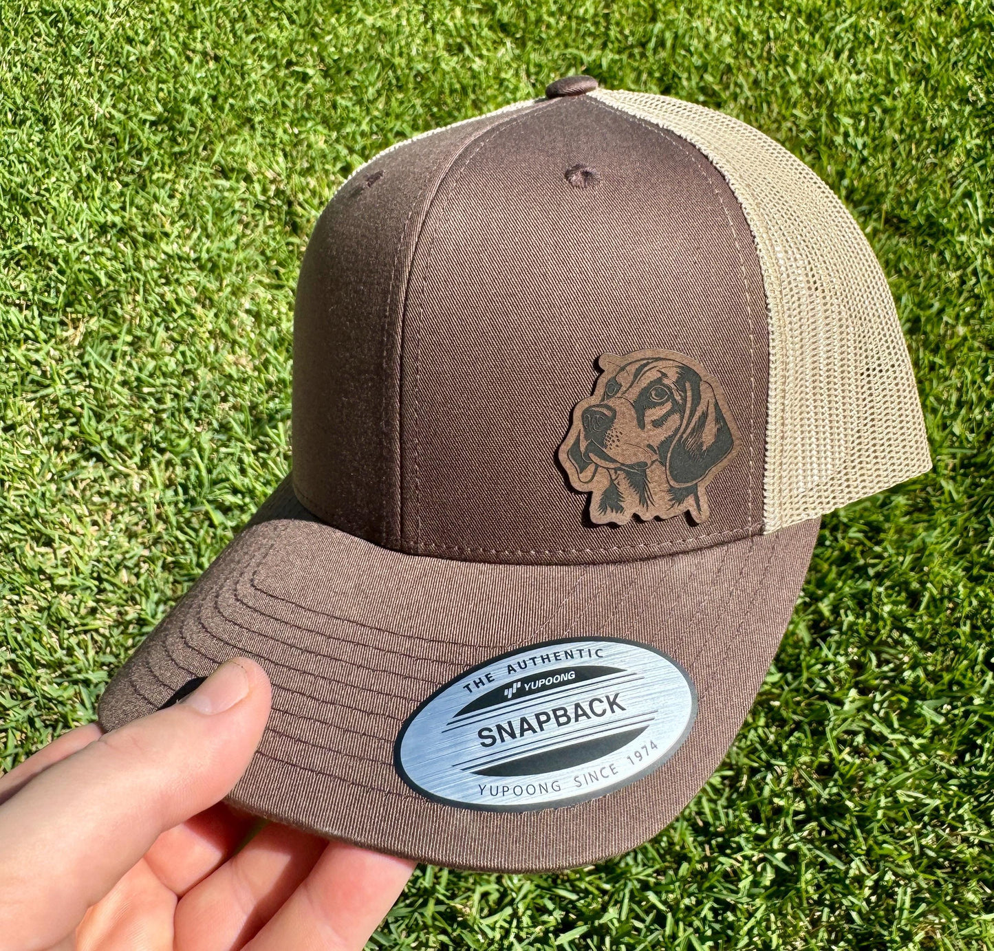 Beagle Hat – Trucker or Snapback Cap with Beagle Design – Dog Lover Gift for Beagle Owners, Pet Parents, and Hound Fans