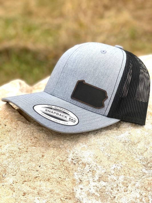 Pennsylvania State Outline  Trucker Hat – PA Pride Snapback Cap, Engraved State Hat, Keystone State Gift