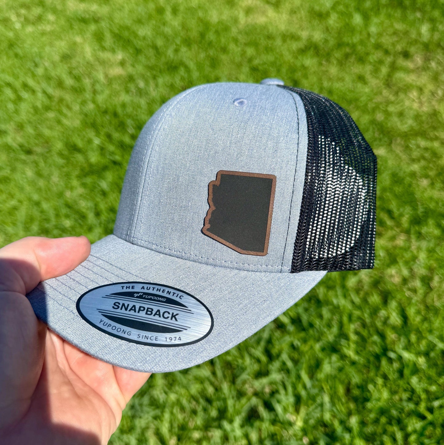 Arizona Hat – Southwest State Style Snapback or Trucker Cap – Desert Vibes Hat for Arizona Lovers, Locals, or Travelers