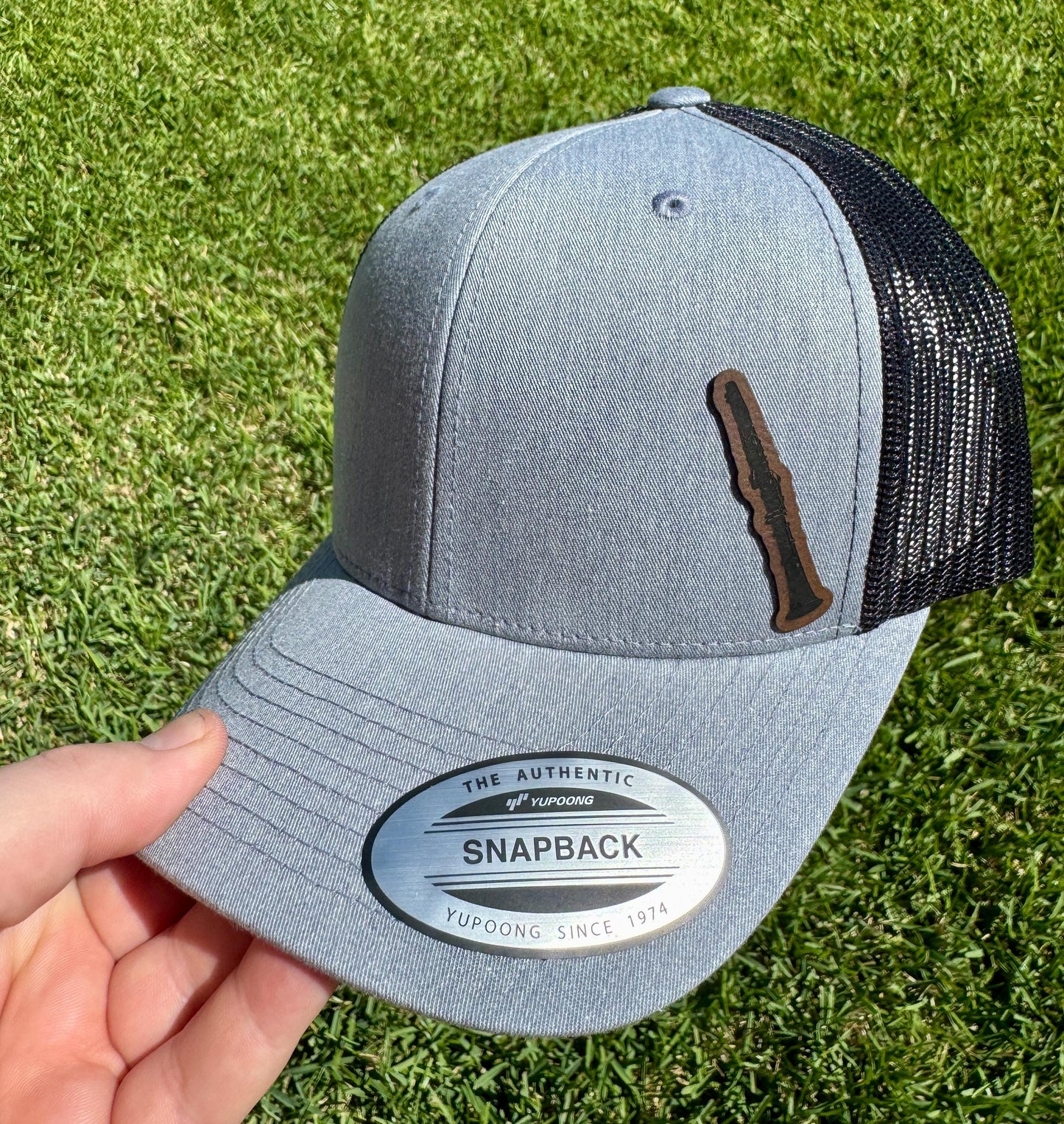 Clarinet Hat – Trucker or Snapback Cap with Clarinet Design – Gift for Musicians, Band Members, and Music Teachers - Marching Band