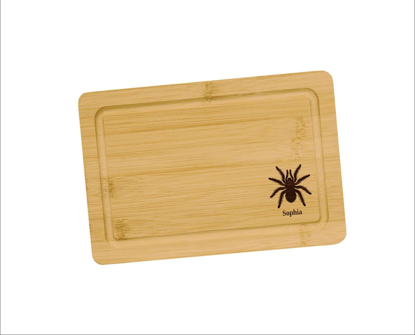 Tarantula Cutting Board | Spider Charcuterie Board | Custom Serving Tray | Personalized Biology Science Gift