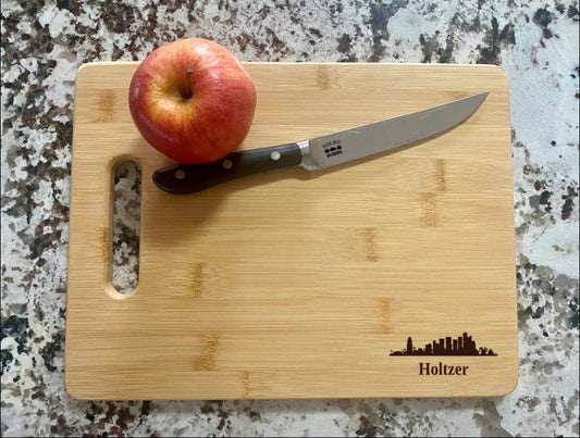 Phoenix Cutting Board | Phoenix Skyline Charcuterie Board | Custom Serving Tray | Personalized City Gift | Arizona State Gift