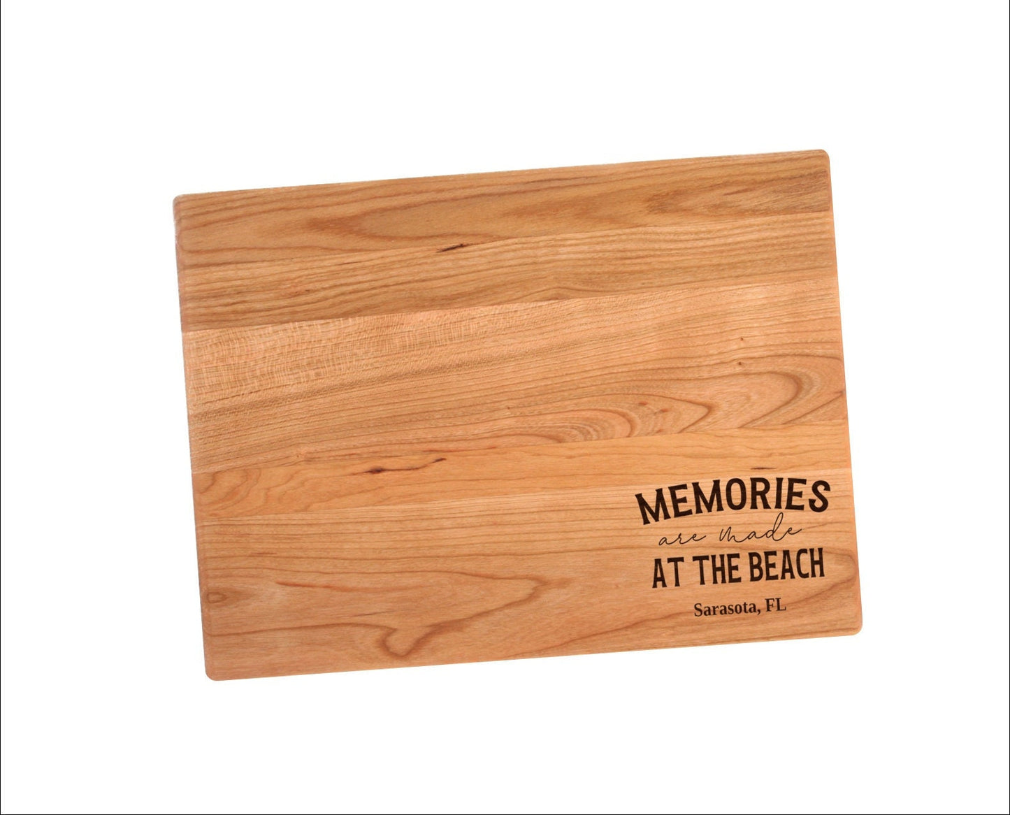 Memories Are Made At The Beach Cutting Board | Beach Life Charcuterie Board | Custom Serving Tray | Personalized Beach House Gift | Wedding