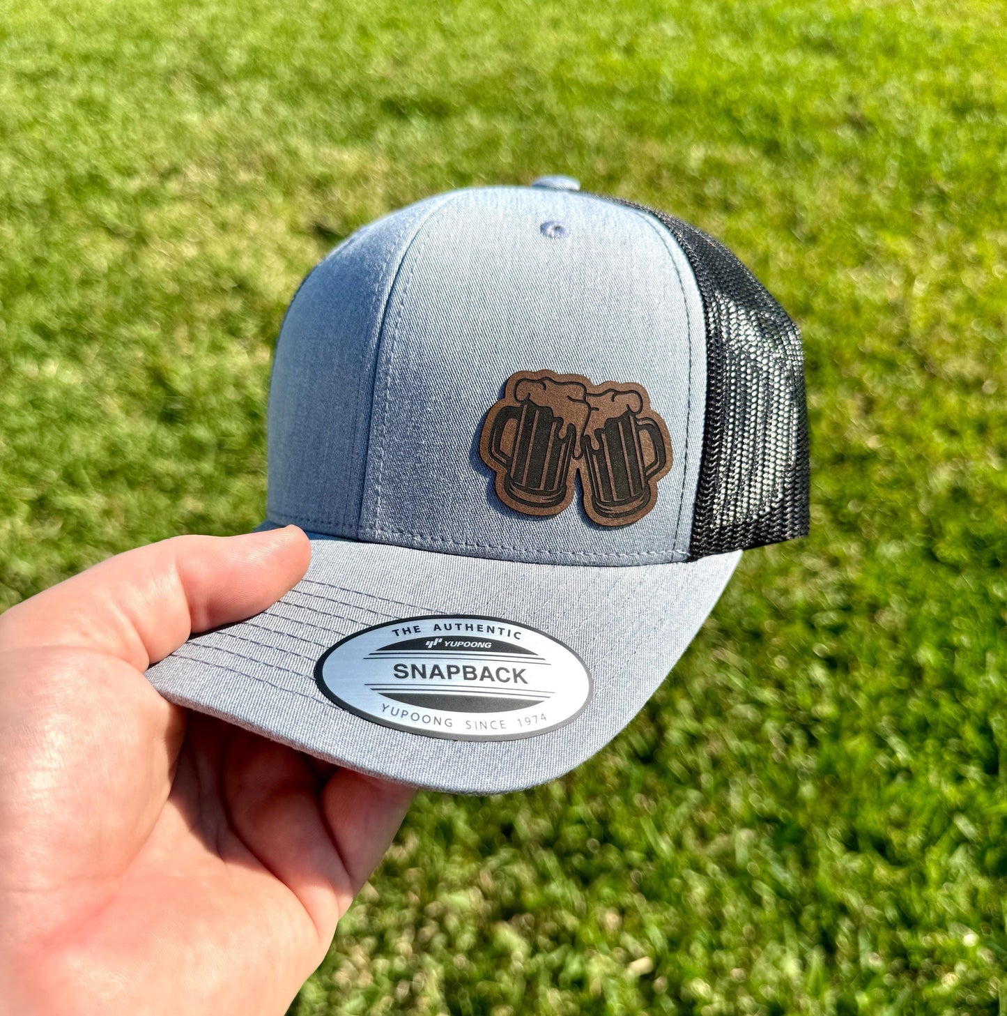 Beer Hat – Trucker or Snapback Cap with Beer Design – Funny Drinking Hat for Beer Lovers, BBQs, and Weekend Vibes