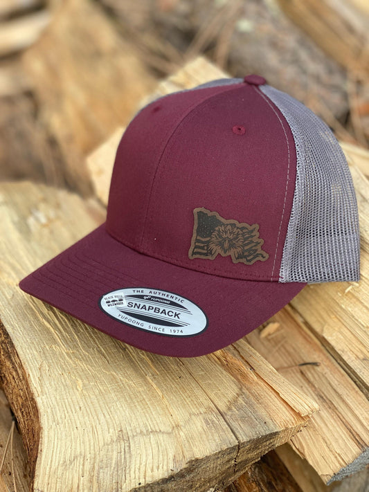 Patriotic Trucker Hat with Distressed Flag & Bald Eagle Patch – USA  Hat, Snapback Cap, American Pride Gift