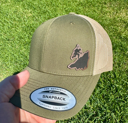 Alpinist Hat – Mountain Climbing Snapback or Trucker Cap – Outdoor Adventure Hat for Hikers, Climbers, and Summit Seekers