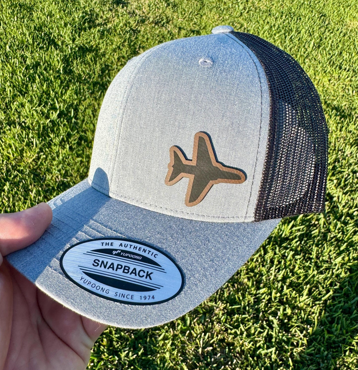Airplane Hat – Snapback or Trucker Cap for Pilots, Travelers, and Aviation Lovers – Travel-Themed Hat Gift for Him or Her