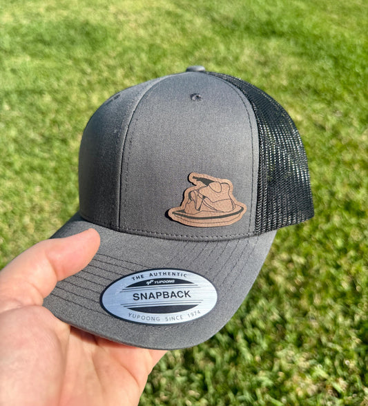 Jet Ski Hat Snapback Trucker – Engraved Patch Cap for Lake Life Lovers, Summer Water Sports Gift, Beach or Boating Style