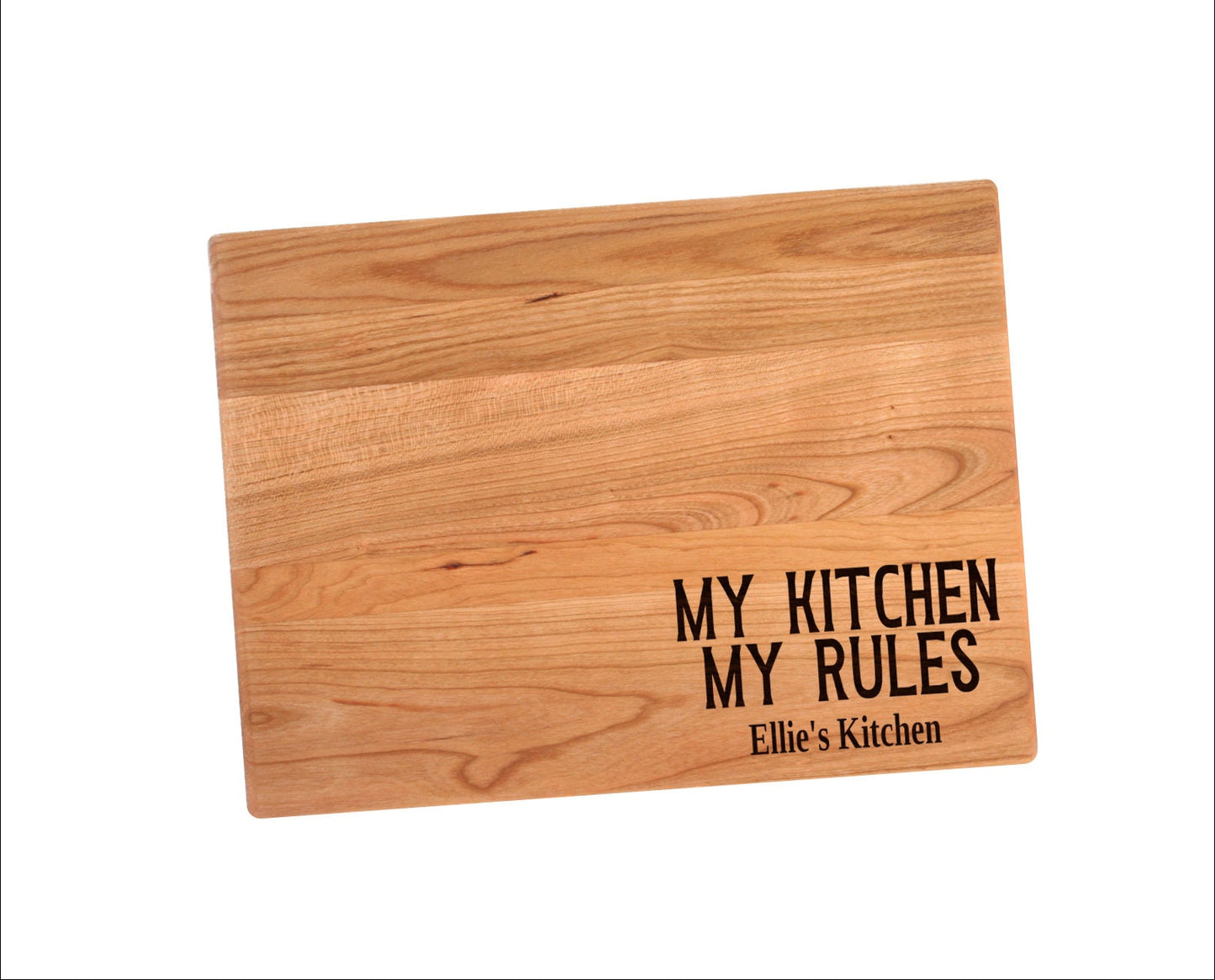 My Kitchen My Rules Cutting Board | Charcuterie Board | Custom Serving Tray | Personalized Kitchen Gift | Grandma Mom Gift